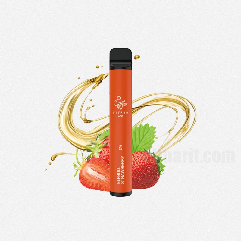 ELF BAR 600 Disposable 600 Soffi Elfbull Strawberry Elfbar Vape Libera Il Potere Della